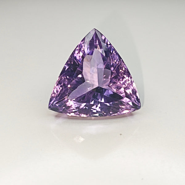 Amethyst 21.5mm Trillion Cut Gemstone