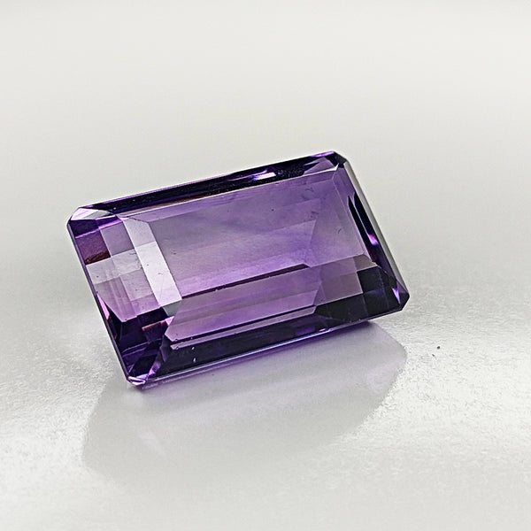 Amethyst 21x12mm Rectangular Faceted Gemstone