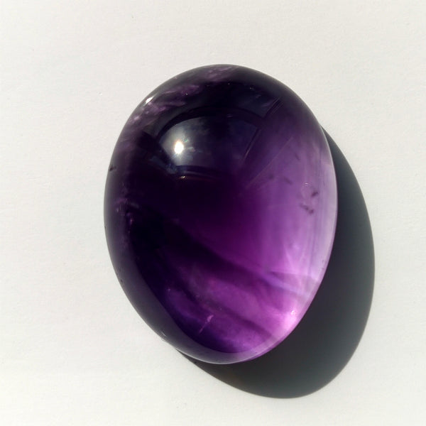 Amethyst 22x17mm Oval Gemstone