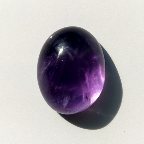 Amethyst 15x12mm Oval Gemstone