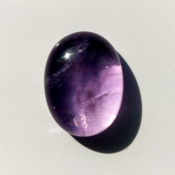 Amethyst 15x11mm Oval Gemstone
