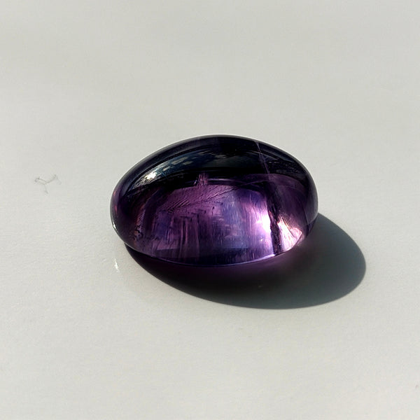 Amethyst 14x11mm Oval Gemstone