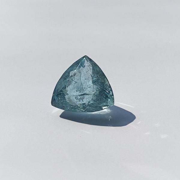 Aquamarine 12.4mm Trillion Cut Gemstone
