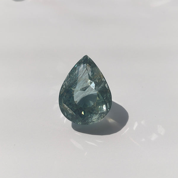 Aquamarine 17x12.5mm Pear Cut Faceted Gemstone