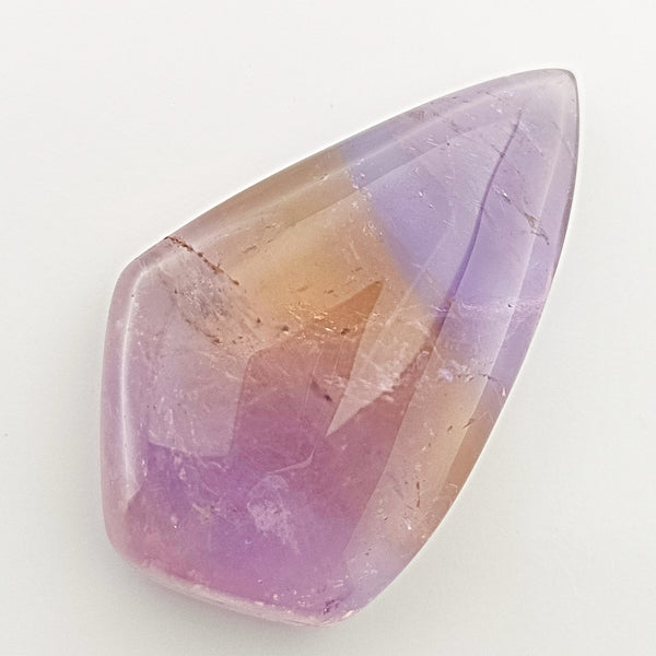 Ametrine 34x22mm Free-Form Cut Gemstone Cabochon