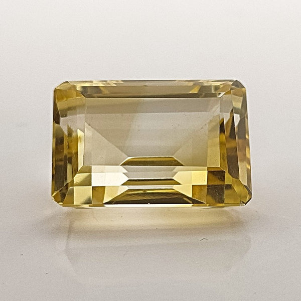 Citrine 19.5x13.5mm Emerald Cut Gemstone