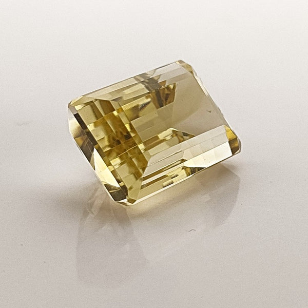 Citrine 18x13mm Emerald Cut Gemstone