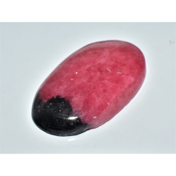 Rhodonite 33x20mm Oval Cut Loose Gemstone Cabochon