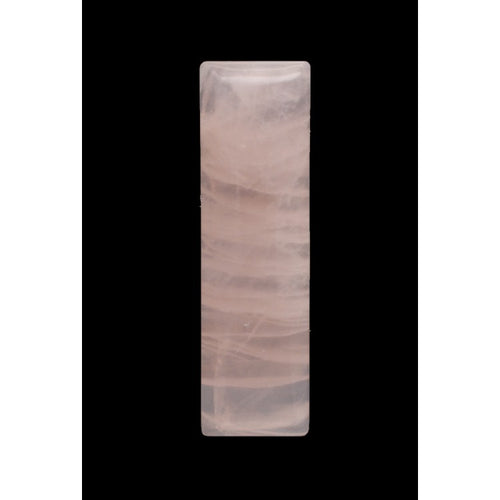 Rose Quartz 35x10mm Rectangular Gemstone Cabochon
