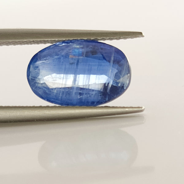Kyanite 12x7.5mm Oval Faceted Gemstone