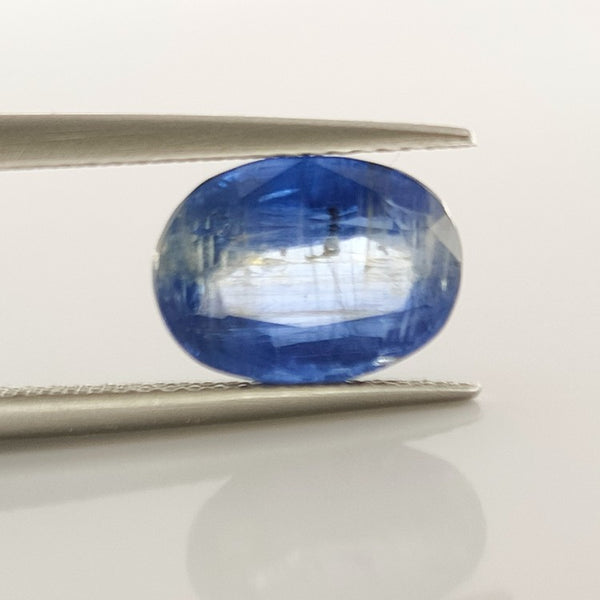 Kyanite 10.3x7.5mm Oval Faceted Gemstone