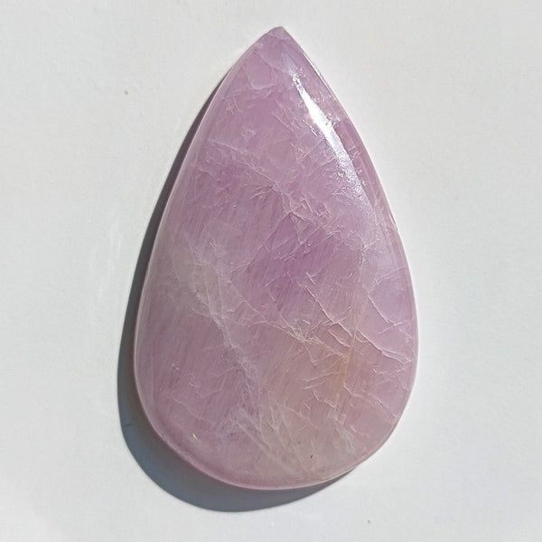 Kunzite 36x22mm Pear Cut Gemstone Cabochon