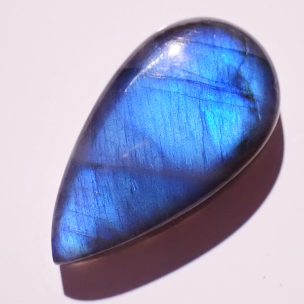Labradorite 38x21mm Pear Cut Cabochon