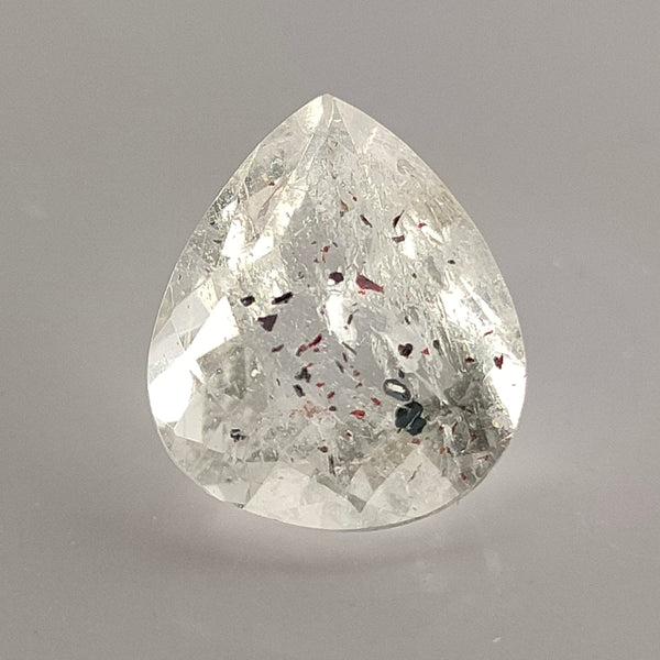 Lepidocrocite Quartz 13x11mm Pear Cut Faceted Gemstones