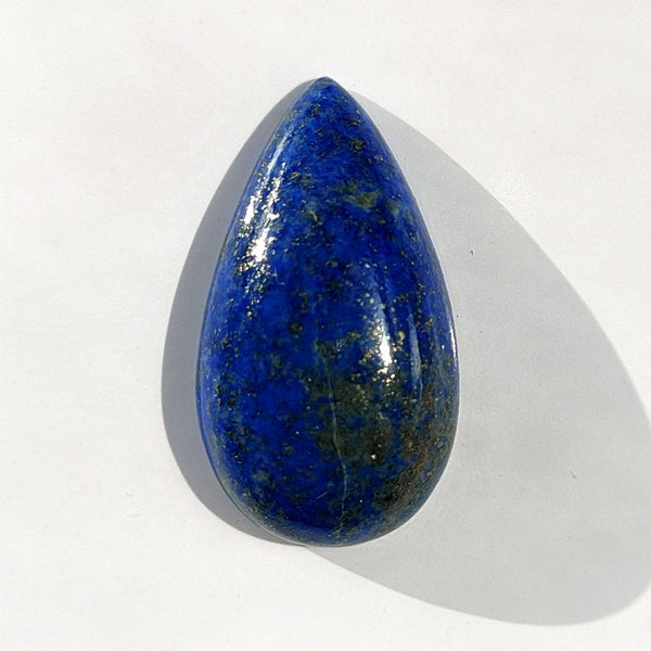 Lapis Lazuli 24.3x13.5mm Pear  Cut Gemstone Cabochon