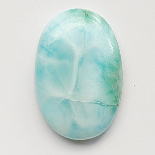 Larimar 25x16mm Oval Cabochon