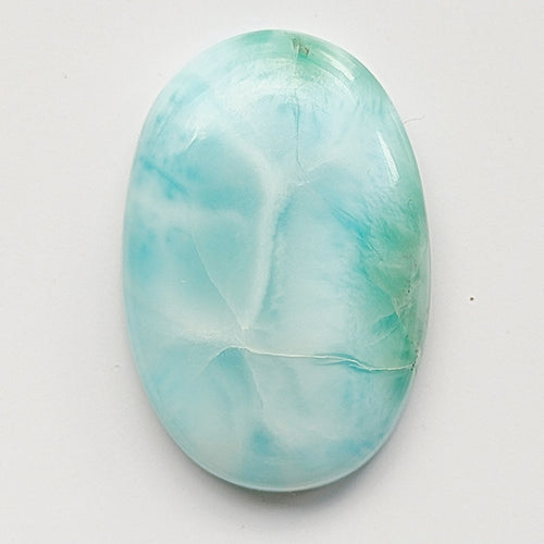 Larimar 25x16mm Oval Cabochon