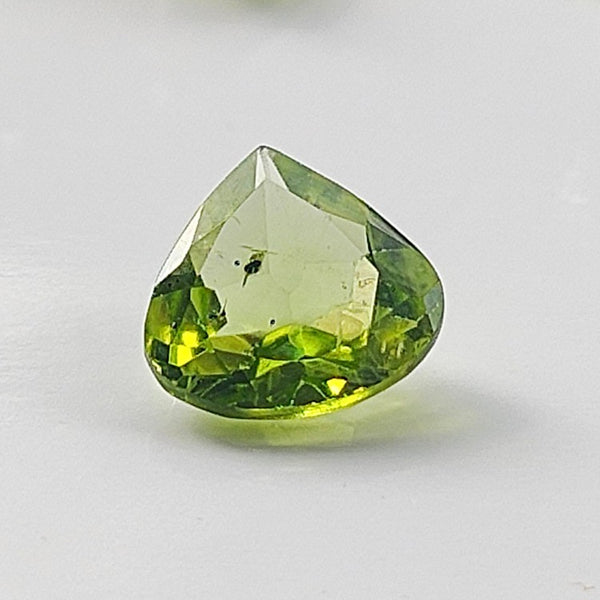 Peridot 8x8mm Pear  Cut Faceted Gemstones