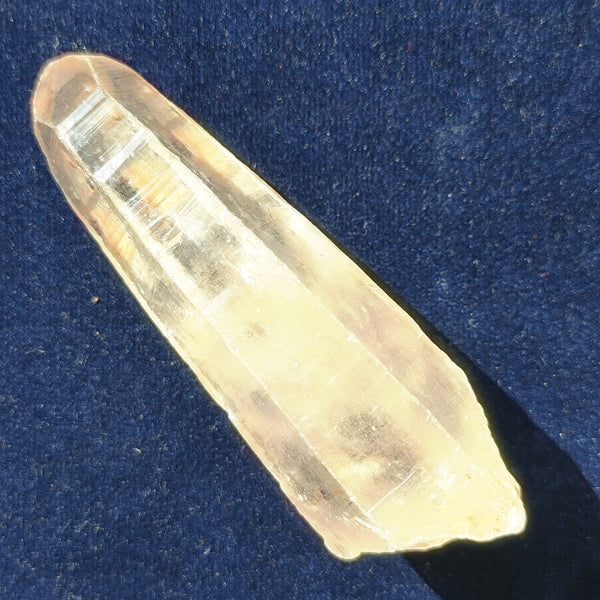 Quartz Crystal (Lemurian) 81x31x15mm Single Terminated Gemstone Wand
