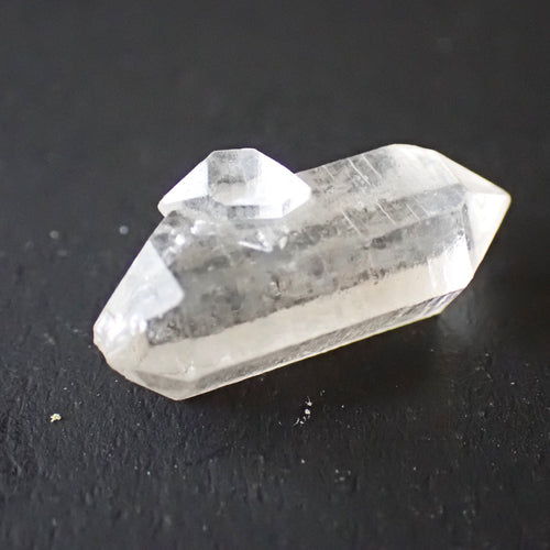 Tibetan Double Terminated Quartz Crystal with Interpenetrant Twin - 17mm