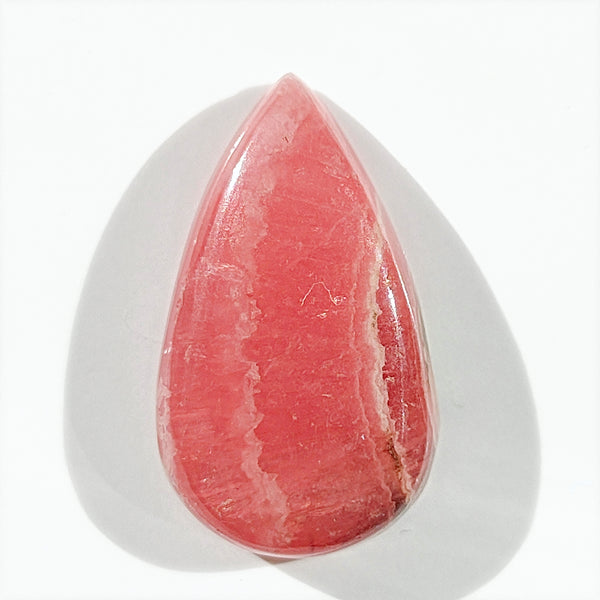 Natural Rhodochrosite Cabochon – Pear – 25x14mm (RCS0019)