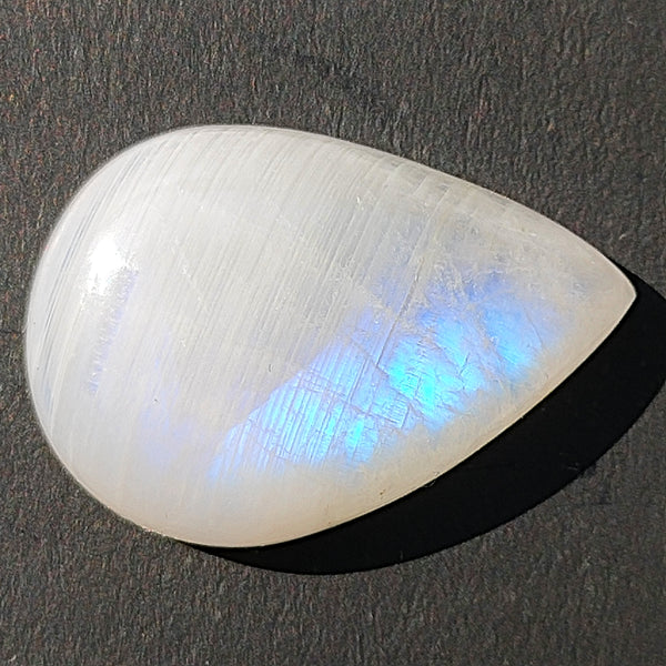 Rainbow Moonstone 27x18mm Pear Cut Cabochon