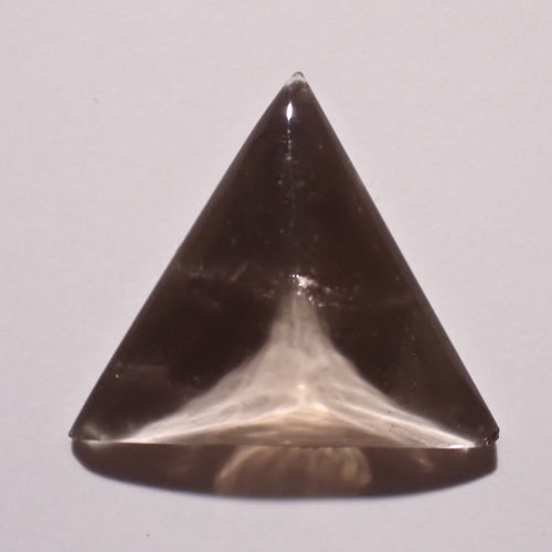 Smoky Quartz 22mm Triangular Cabochon