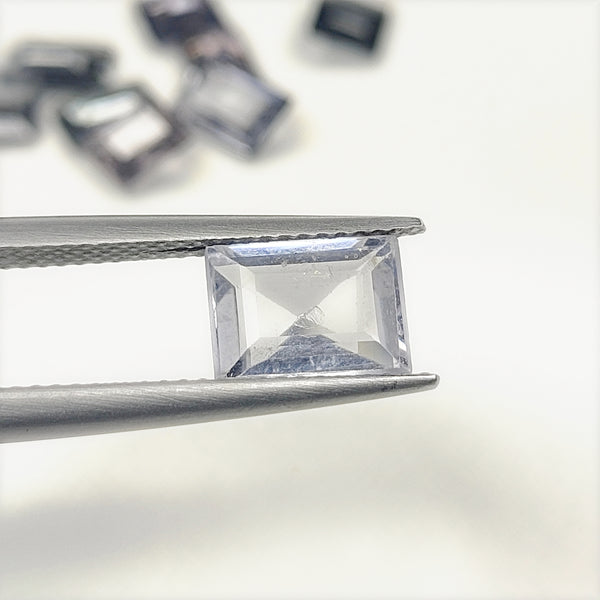 Natural Grey Spinel Rectangular Faceted Single Stone | 8.5x6.5mm (2.0 ct) – SPN0010