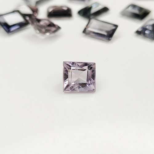 Natural Grey Spinel Rectangular Faceted Single Stone | 5.5x5mm (1.15 ct) – SPN0017