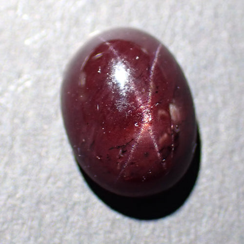 Star Garnet  9.5x7.2mm Oval Cabochon