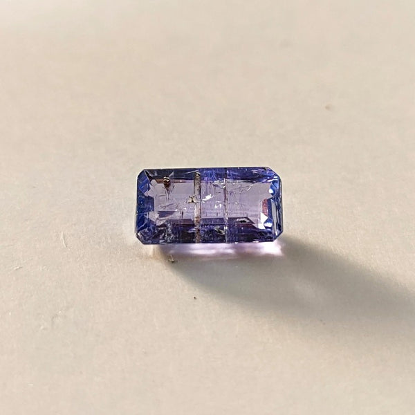 Tanzanite 11x6mm Rectangular Faceted Gemstone