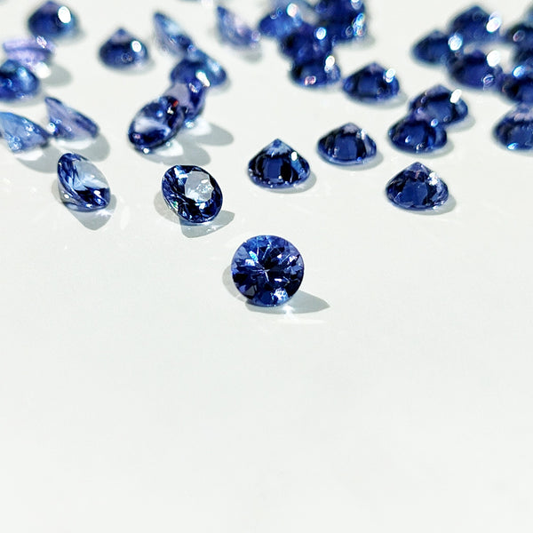 Tanzanite 4mm Round Faceted Gemstone
